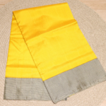Yellow Color Border Differnt Pure Handloom Silk Saree With Blouse - Image 2