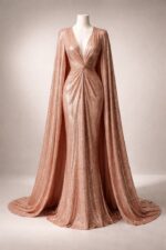 Cape Style Gown