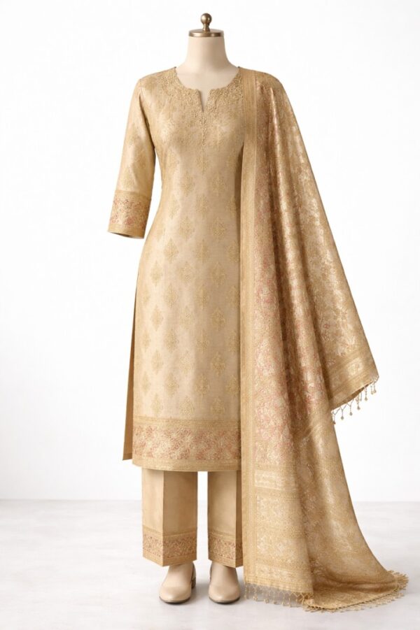 Banarasi Silk Suit