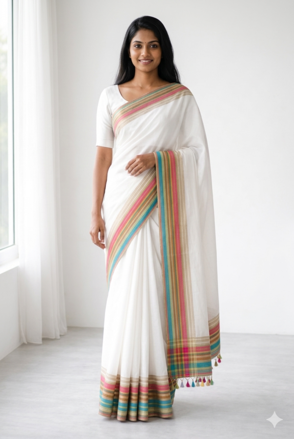 Cotton Handloom Saree