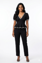 Crop Top Peplum
